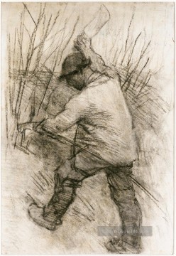  impressionistische Kunst - Der Hedger Cookham Dean moderne Bauern impressionistischen Sir George Clausen
